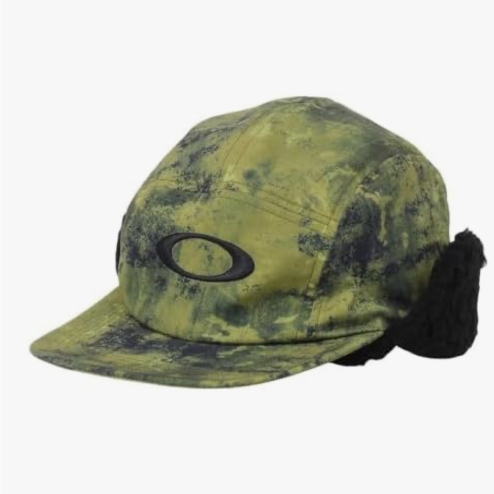 Oakley TC RYKKINN FLAPS ear CAP Adult GreenCamouflage with Ear oxidation print